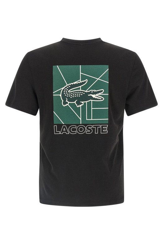 Футболка с принтом Черная LACOSTE TH5517031 Футболка с принтом Черная LACOSTE TH5517031