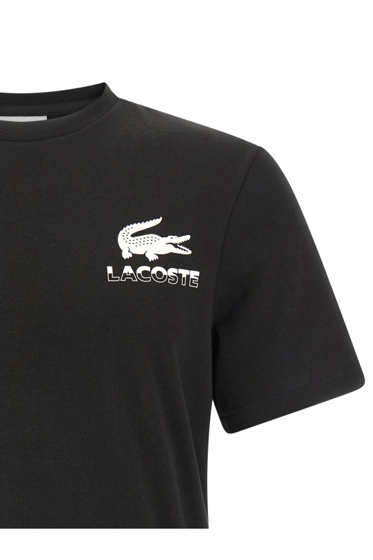 Футболка с принтом Черная LACOSTE TH5517031 Футболка с принтом Черная LACOSTE TH5517031