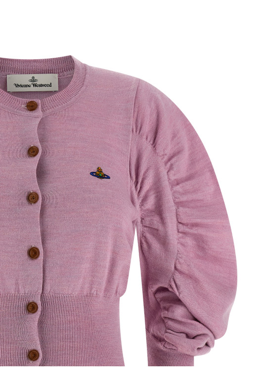 Кардиган «Eli» розового цвета 1803005BY0006G402