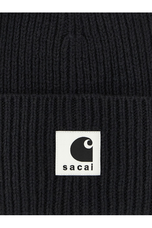 Sacai x Carhartt Wip capsule cap Black Sacai x Carhartt Wip capsule cap Black