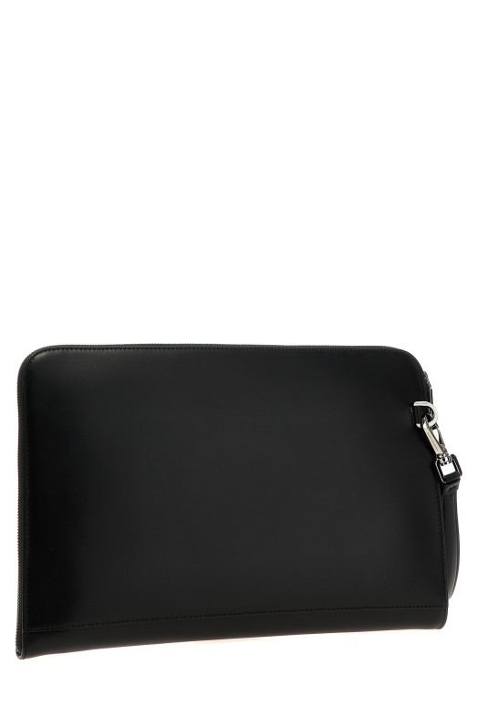 Large plaque pouch Black