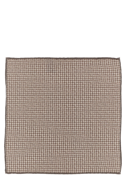 Double face silk pocket clutch Brown Double face silk pocket clutch Brown