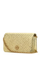 Gold leather Kira clutch TORY BURCH (162140) Gold leather Kira clutch TORY BURCH (162140)