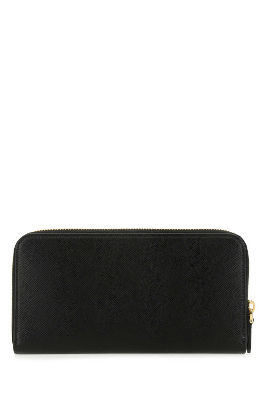 Black leather wallet Black PRADA (1ML506QHH)