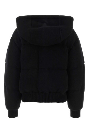 Black stretch wool blend padded jacket Black PRADA (292140S23210PH) Black stretch wool blend padded jacket Black PRADA (292140S23210PH)