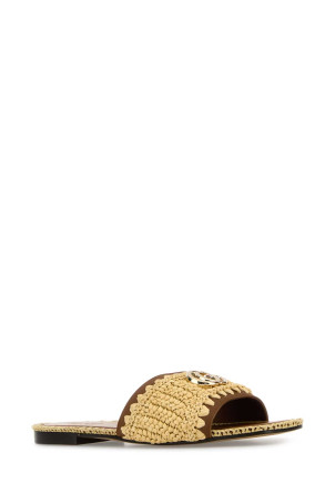 Raffia slippers GUCCI (835084FAEQ3) Raffia slippers GUCCI (835084FAEQ3)