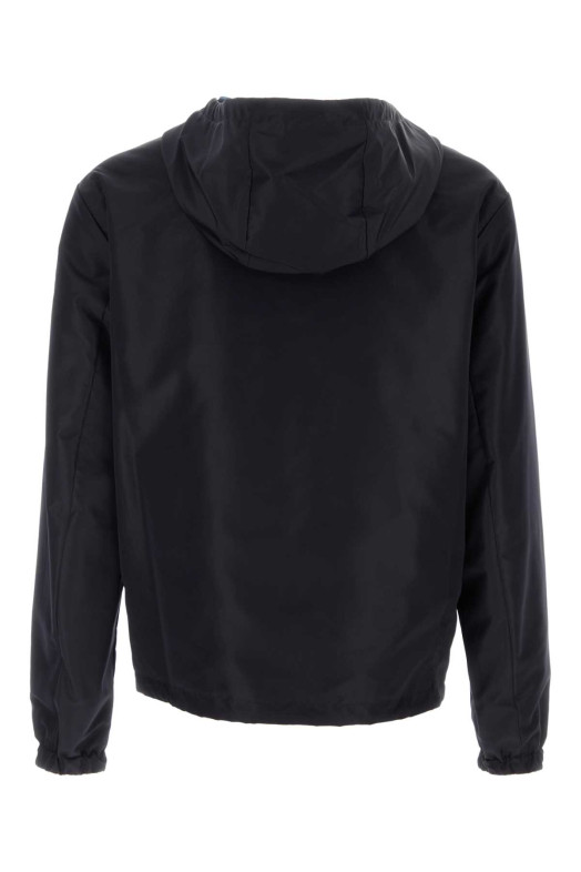 Midnight blue polyester reversible windbreaker FENDI (FAA615AVIE)