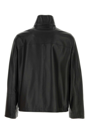 Чорна шкіряна куртка Black LOEWE (H526Y34L69) Чорна шкіряна куртка Black LOEWE (H526Y34L69)