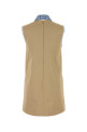 Beige cotton dress MIU MIU (MF5689SOOO1UPX) Beige cotton dress MIU MIU (MF5689SOOO1UPX)