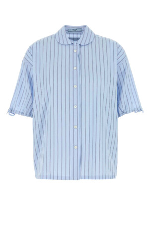 Embroidered poplin shirt PRADA (P450ISOOO17FL) Embroidered poplin shirt PRADA (P450ISOOO17FL)
