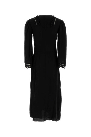 Черное креповое платье Faustina ISABEL MARANT (RO0806FAC3J11I) Черное креповое платье Faustina ISABEL MARANT (RO0806FAC3J11I)