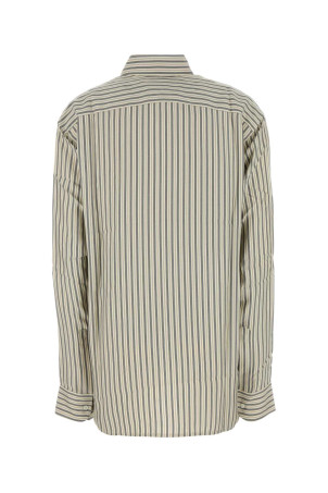 Embroidered silk oversize Songino shirt LE KASHA (SONGINO) Embroidered silk oversize Songino shirt LE KASHA (SONGINO)