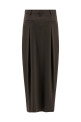 'Sartorial Curved' skirt Brown 'Sartorial Curved' skirt Brown