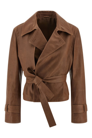 'Crop' trench coat Brown 'Crop' trench coat Brown