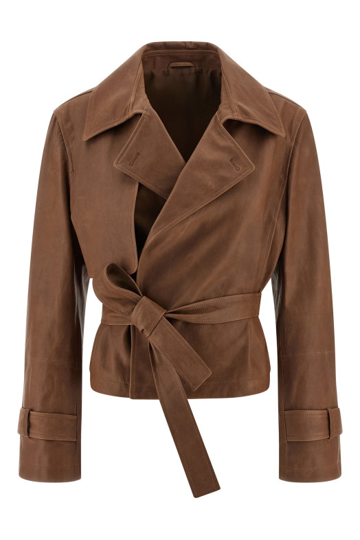 'Crop' trench coat Brown 'Crop' trench coat Brown