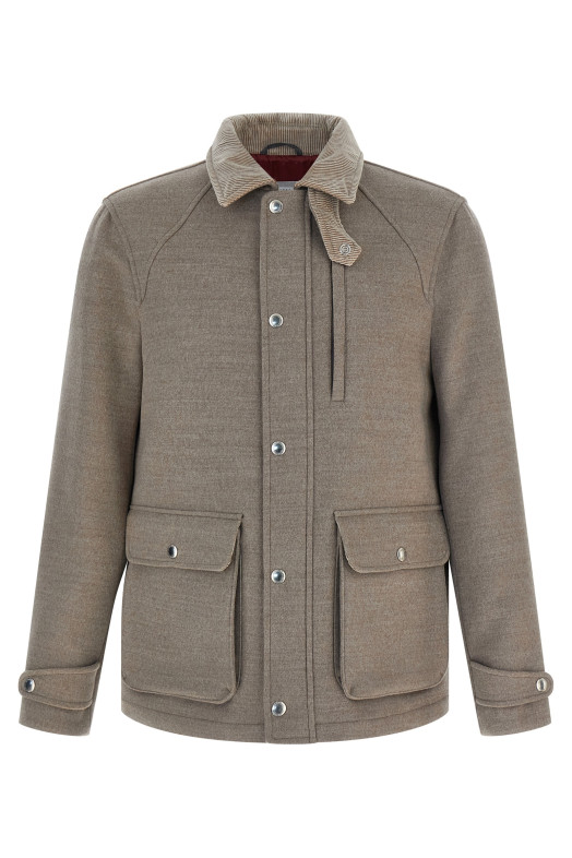 Wool jacket Beige