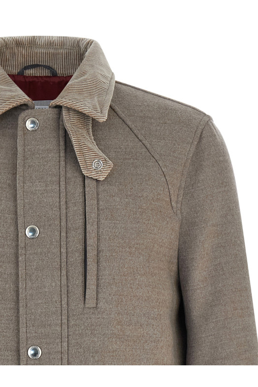Wool jacket Beige
