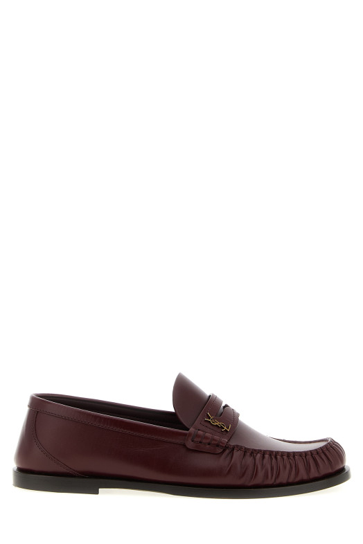 Лоферы «Laurent» бордовые 820648AAELH6826