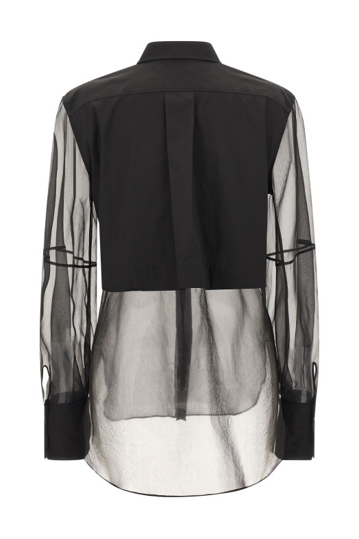 Двошарова сорочка Чорна BRUNELLO CUCINELLI MP091MQ406C101