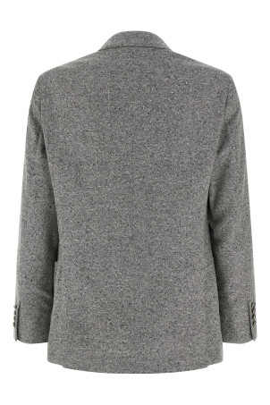 Сірий блейзер Gray BRUNELLO CUCINELLI MV4187BBD2C251 Сірий блейзер Gray BRUNELLO CUCINELLI MV4187BBD2C251