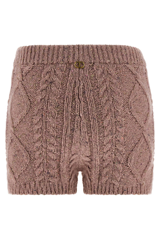 Шорты из трикотажа Розовые TWIN SET 252TT343112928