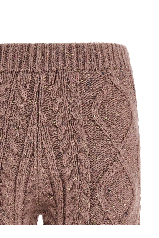 Шорты из трикотажа Розовые TWIN SET 252TT343112928