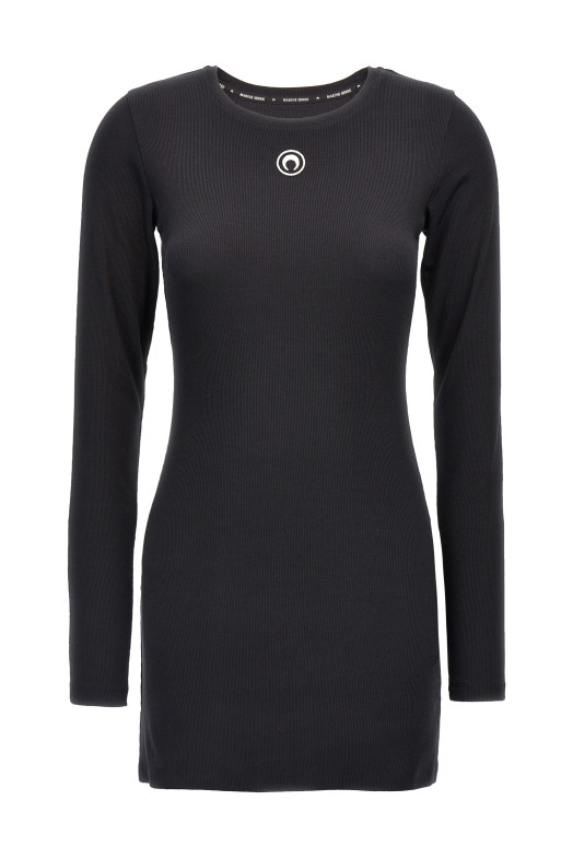 Платье «Лунный логотип» Черное WDR267ACJER0011BK99