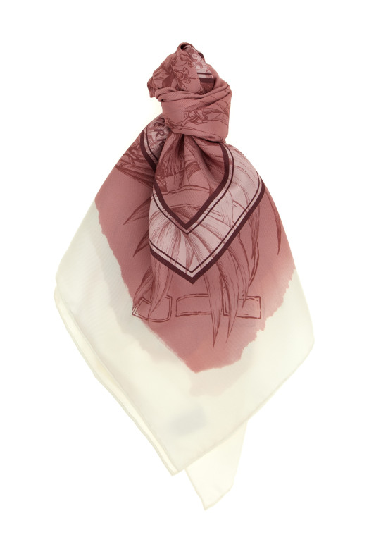 'Gravure' print scarf Multicolor 'Gravure' print scarf Multicolor