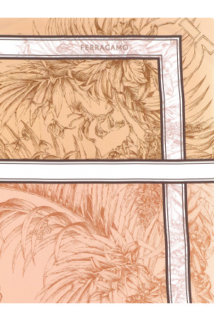 'Gravure' print scarf Multicolor