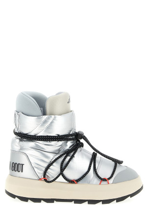 Черевики «Ace» Adidas x Moonboot, срібні JQ7849CBLACKLUCRED Черевики «Ace» Adidas x Moonboot, срібні JQ7849CBLACKLUCRED