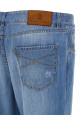Поношенные джинсы BLUE BRUNELLO CUCINELLI ME645X2340C1470