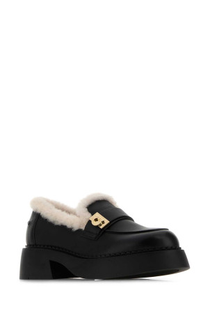 Черные кожаные мокасины Caminia SALVATORE FERRAGAMO (01K7957875141C) Черные кожаные мокасины Caminia SALVATORE FERRAGAMO (01K7957875141C)