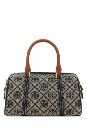 Embroidered canvas small T Monogram handbag TORY BURCH (170417) Embroidered canvas small T Monogram handbag TORY BURCH (170417)
