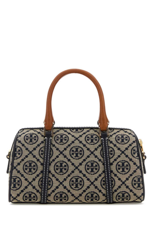 Embroidered canvas small T Monogram handbag TORY BURCH (170417) Embroidered canvas small T Monogram handbag TORY BURCH (170417)