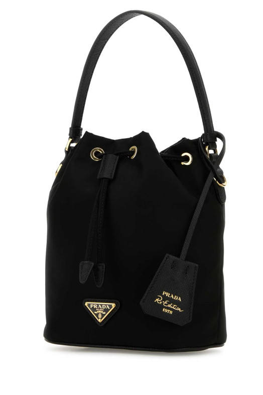 Black Re-Nylon Re-Edition 1978 bucket bag Black PRADA (1BE067VWOPRV44)