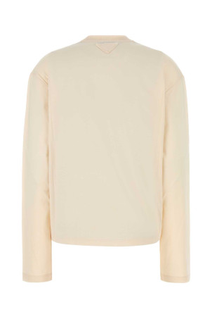 Sand cotton t-shirt PRADA (34681SOOO17KF) Sand cotton t-shirt PRADA (34681SOOO17KF)