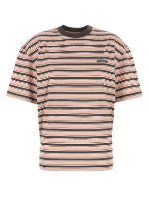 Вишита бавовняна футболка PRADA (39633SOOO17K7)