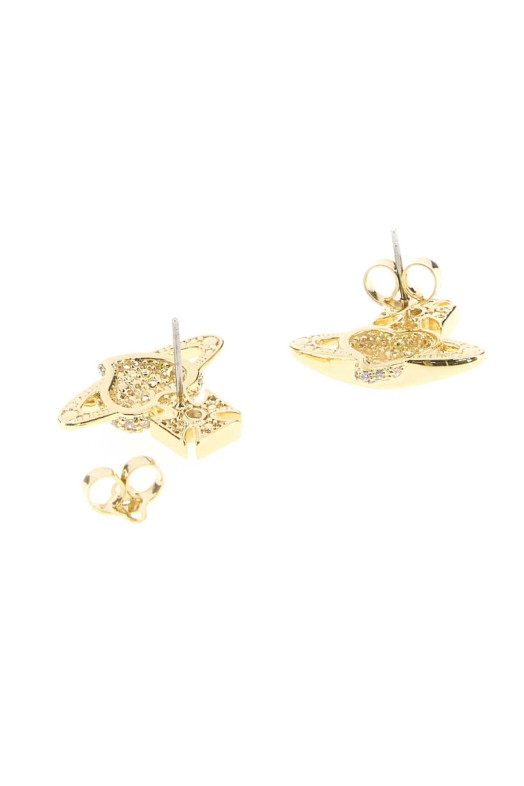 Embellished metal Agnatha earrings VIVIENNE WESTWOOD (6201036H02P102) Embellished metal Agnatha earrings VIVIENNE WESTWOOD (6201036H02P102)