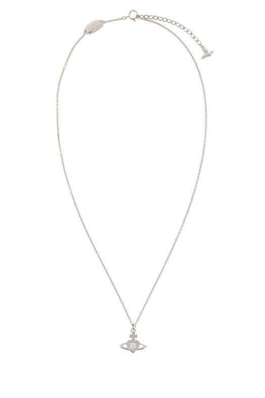 Серебряное металлическое колье Noella VIVIENNE WESTWOOD (630203H601P102) Серебряное металлическое колье Noella VIVIENNE WESTWOOD (630203H601P102)