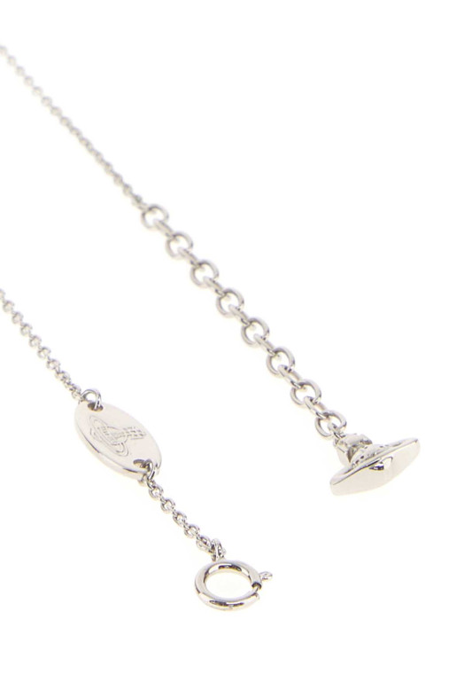 Серебряное металлическое колье Noella VIVIENNE WESTWOOD (630203H601P102) Серебряное металлическое колье Noella VIVIENNE WESTWOOD (630203H601P102)