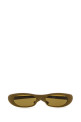 Оливково-зелені ацетатні сонцезахисні окуляри SL 557 SAINT LAURENT (713740Y9956)