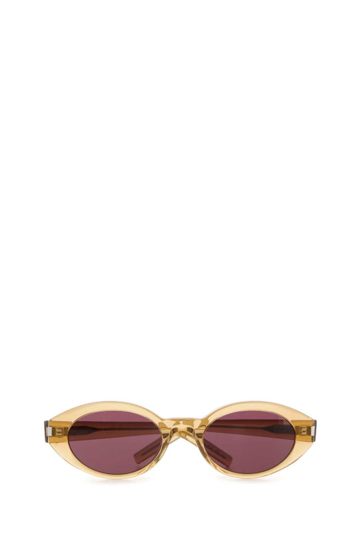 Бежевые ацетатные солнцезащитные очки SL 567 SAINT LAURENT (714794Y9956) Бежевые ацетатные солнцезащитные очки SL 567 SAINT LAURENT (714794Y9956)