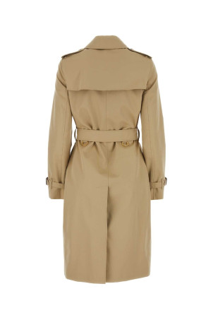 Бежевий бавовняний тренч Бежевий BURBERRY (8079414) Бежевий бавовняний тренч Бежевий BURBERRY (8079414)