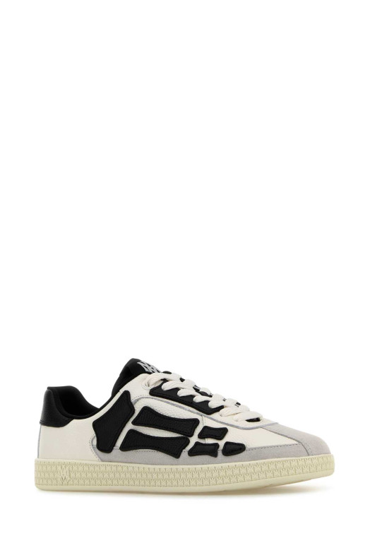 Multicolor leather and suede Pacific Bones sneakers Black AMIRI (AMFOSR1126) Multicolor leather and suede Pacific Bones sneakers Black AMIRI (AMFOSR1126)