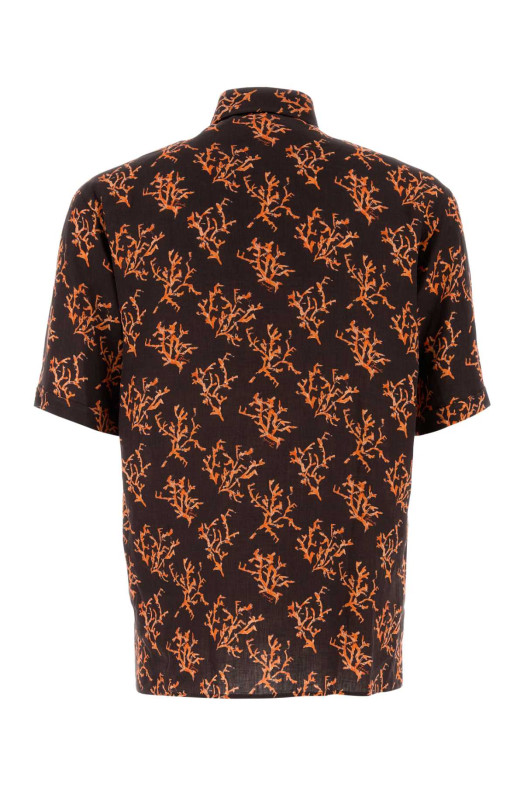 Printed linen shirt FENDI (FS0795AUVT)