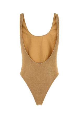 Золотой нейлоновый купальник Lumiere коричневого цвета OSEREE (LIS250) OSÈREE Золотой нейлоновый купальник Lumiere коричневого цвета OSEREE (LIS250) OSÈREE