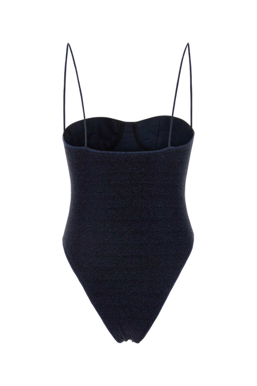 Midnight blue nylon blend swimsuit OSEREE (LMS250) Midnight blue nylon blend swimsuit OSEREE (LMS250)