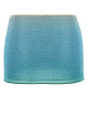 Light blue nylon mini skirt OSEREE (LPKS250) Light blue nylon mini skirt OSEREE (LPKS250)