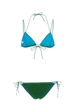 Двухцветное бикини Lumiere из нейлоновой смеси OSEREE (LTS250) OSÈREE Двухцветное бикини Lumiere из нейлоновой смеси OSEREE (LTS250) OSÈREE