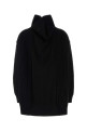 Черный кардиган оверсайз из шерстяной смеси MM6 MAISON MARGIELA (S62AN0158M13192) Черный кардиган оверсайз из шерстяной смеси MM6 MAISON MARGIELA (S62AN0158M13192)